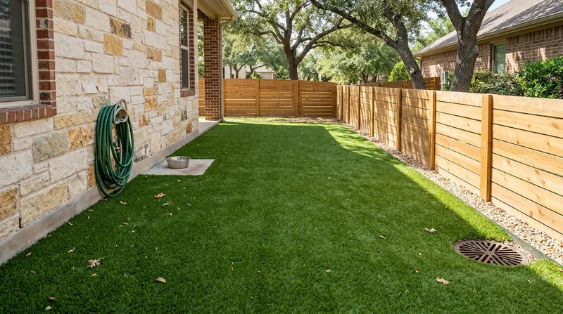 Pet Turf & Dog Run Installation Round Rock