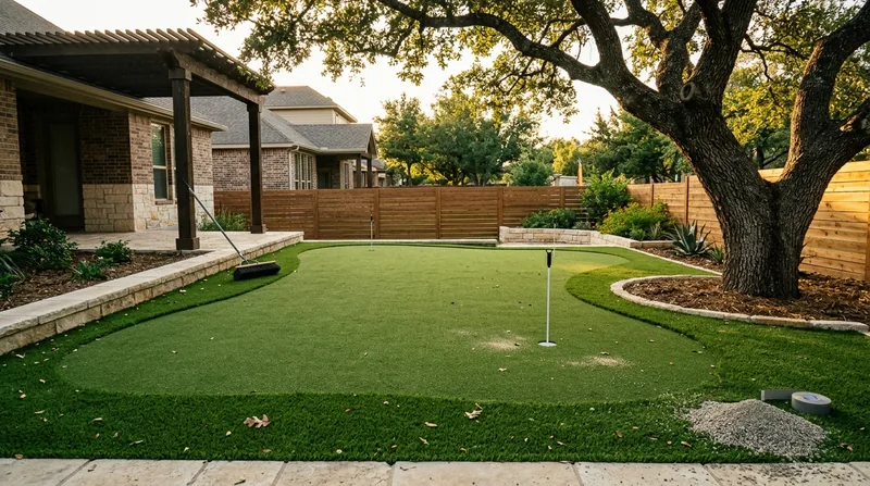 Putting Green Installation Round Rock