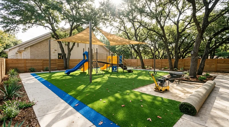 Playground & School Turf Round Rock